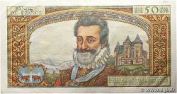 50 Nouveaux Francs HENRI IV FRANCE  1959 F.58.03 XF+