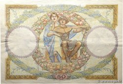 50 Francs LUC OLIVIER MERSON FRANCIA  1929 F.15.03 MBC