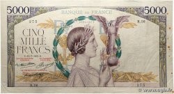 5000 Francs VICTOIRE Taille Douce FRANCE  1935 F.44.03 TB+