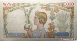 5000 Francs VICTOIRE modifié, taille douce FRANCE  1938 F.45.01 TB+