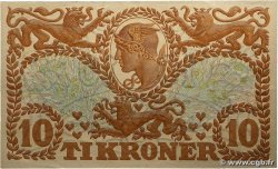 10 Kroner DENMARK  1943 P.031o UNC-
