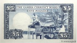 5 Pounds GAMBIE  1965 P.03a NEUF