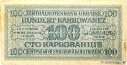 100 Karbowanez UKRAINE  1942 P.055 F