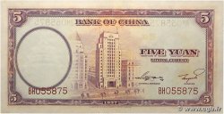 5 Yüan CHINA  1937 P.0080 SC+