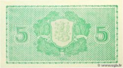 5 Markkaa FINLAND  1945 P.069a AU