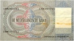 10 Gulden PAYS-BAS  1941 P.056b TB