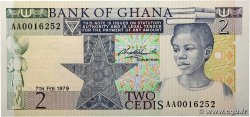 2 Cedis GHANA  1979 P.18a NEUF