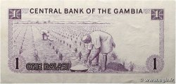 1 Dalasi GAMBIA  1971 P.04g XF