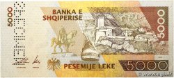 5000 Lekë Spécimen ALBANIE  2001 P.70s SPL+