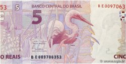5 Reais Fauté BRAZIL  2010 P.253a UNC