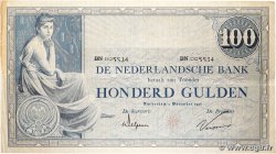 100 Gulden PAíSES BAJOS  1928 P.039d MBC