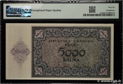 5000 Kuna CROATIE  1943 P.14a NEUF
