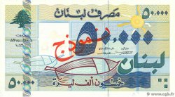 50000 Livres Spécimen LIBAN  1999 P.077s NEUF