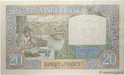 20 Francs TRAVAIL ET SCIENCE FRANCE  1941 F.12.19 pr.SUP