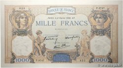 1000 Francs CÉRÈS ET MERCURE type modifié FRANCE  1940 F.38.42