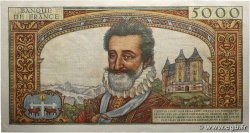 5000 Francs HENRI IV FRANCE  1958 F.49.06 SPL