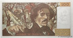 100 Francs DELACROIX modifié FRANCE  1979 F.69.02c UNC-