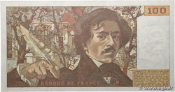 100 Francs DELACROIX modifié FRANCE  1989 F.69.13c UNC