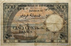 500 Francs AFARS ET ISSAS  1973 P.31