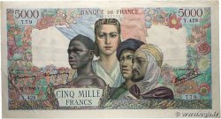 5000 Francs EMPIRE FRANÇAIS FRANCE  1945 F.47.18 VF