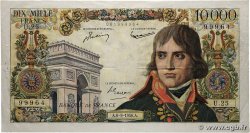 10000 Francs BONAPARTE FRANCIA  1956 F.51.04 q.BB