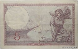 5 Francs FEMME CASQUÉE FRANCE  1930 F.03.14a VF