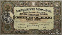 5 Francs SUISSE  1951 P.11o