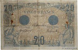 20 Francs BLEU FRANCE  1912 F.10.02
