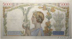 5000 Francs VICTOIRE Impression à plat FRANCE  1941 F.46.26 VF