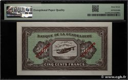 500 Francs Spécimen GUADELOUPE  1945  P.25s NEUF