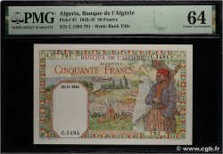 50 Francs ALGÉRIE  1944 P.087