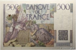 500 Francs CHATEAUBRIAND FRANCE  1945 F.34.01 VF-