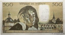 500 Francs PASCAL FRANCE  1968 F.71.01 F+