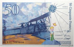 50 Francs SAINT-EXUPÉRY modifié FRANCE  1994 F.73.01a NEUF