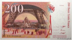 200 Francs EIFFEL FRANCE  1996 F.75.02 UNC-