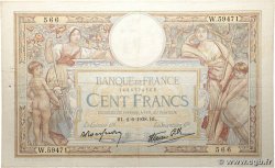 100 Francs LUC OLIVIER MERSON type modifié FRANCE  1938 F.25.21 VF