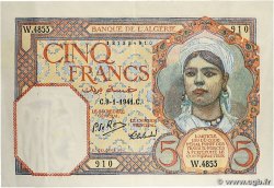 5 Francs ALGÉRIE  1941 P.077a