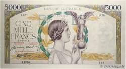 5000 Francs VICTOIRE Impression à plat FRANCE  1944 F.46.51 pr.SPL