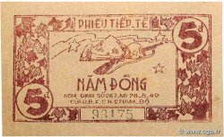 5 Dong VIETNAM  1950 P.-