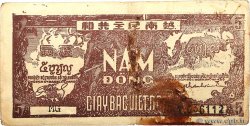 5 Dong VIETNAM  1948 P.017a BC