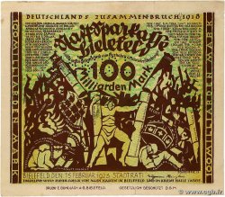 100 Milliarden Mark ALLEMAGNE Bielefeld 1923 