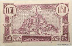 50 Centimes Spécimen FRANCE regionalism and miscellaneous Granville et Cherbourg 1921 JP.061.07 UNC