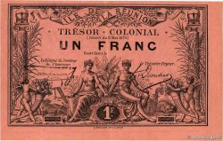 1 Franc ISOLA RIUNIONE  1879 P.09 SPL