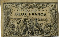 2 Francs REUNION  1879 P.10 F