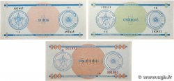 1, 5 et 500 Pesos Lot CUBA  1987 P.FX11, 13 et 18 FDC