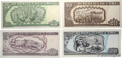 5 au 50 Pesos Lot CUBA  1998 P.116 au P.118 SC