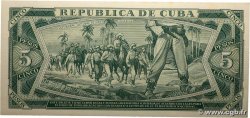 5 Pesos KUBA  1961 P.095a fST+