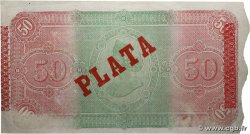 50 Pesos CUBA  1896 P.050b TTB