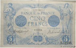 5 Francs BLEU FRANCE 1916 F.02.39