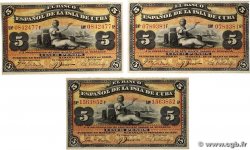 5 Pesos Lot CUBA  1896 P.048b/c